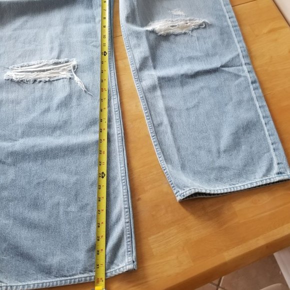 MOTHER High Rise Distressed Jeans - Picture 10 of 15